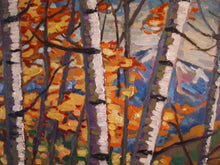 Load image into Gallery viewer, Original Oil Painting on Canvas, Autumn Banff-Landscape of Canada, 80x120cm,210628
