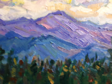 Load image into Gallery viewer, Original Oil Painting, West Coast View-Canada Landscape , Reflection of Mountain