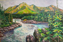 Load image into Gallery viewer, Canada Mountain and River