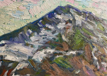 Load image into Gallery viewer, Original Oil Painting, Autumn Rocky Mountain, 47.5x31.5x1.5 inch
