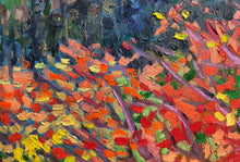 Load image into Gallery viewer, Original Oil Painting, Autumn Rocky Mountain, 47.5x31.5x1.5 inch