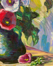 Load image into Gallery viewer, Original Oil Painting, Lights Dancing On Flower, 21.5x31.5x1.5 inch, 220630