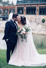 Load image into Gallery viewer, Custom Wedding Portrait Painting, Watercolor Wedding pictures for 2 people, 8"x10"