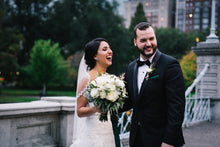 Load image into Gallery viewer, Custom Wedding Portrait Painting, Watercolor Wedding pictures for 2 people, 8"x10"