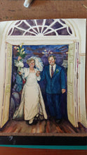 Load image into Gallery viewer, Original Watercolor Wedding Picture Painting. 8x10",