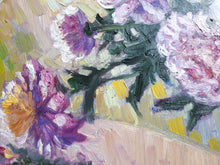 Load image into Gallery viewer, Original Oil Painting, PeoneyFlower in Vase, 50x70cm, 19.5x27.5", 20204231