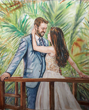 Load image into Gallery viewer, Original Watercolor Wedding Picture Painting. 8x10",