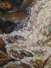 Load image into Gallery viewer, Original Oil Painting , Athabasca Falls in Jasper Park Canada, 31.5x24.5, 210127