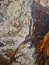 Load image into Gallery viewer, Original Oil Painting , Athabasca Falls in Jasper Park Canada, 31.5x24.5, 210127