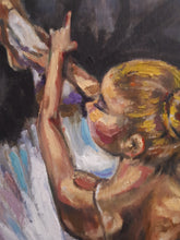 Load image into Gallery viewer, original Oil Painting, Ballet Girl, 16"x12", 1806044
