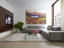 Load image into Gallery viewer, Original Oil Painting, Summer Whistler BC Canada, Two 24.5x31.5 Canvas, Total 31.5x49.2x1.5 inch, 210219