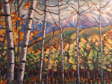 Load image into Gallery viewer, Original Oil Painting on Canvas, Autumn Banff-Landscape of Canada, 80x120cm,210628
