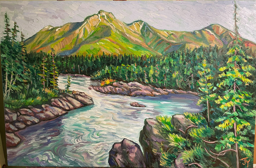 Canada Mountain and River