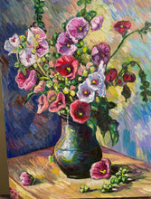 Load image into Gallery viewer, Original Oil Painting, Lights Dancing On Flower, 21.5x31.5x1.5 inch, 220630
