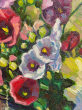 Load image into Gallery viewer, Original Oil Painting, Lights Dancing On Flower, 21.5x31.5x1.5 inch, 220630
