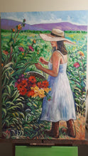 Load and play video in Gallery viewer, Woman in Flower Field
