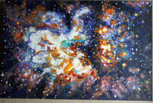 Load image into Gallery viewer, Original Oil Painting, Galaxy I  , 31.5x47.5x1.5&quot;, 80x120 cm, 1810171
