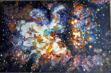 Load image into Gallery viewer, Original Oil Painting, Galaxy I  , 31.5x47.5x1.5&quot;, 80x120 cm, 1810171
