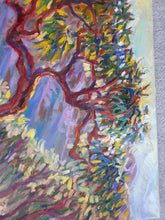 Load image into Gallery viewer, Original Oil Painting, Arbutus Trees on Mountain, 50cmx70cm, 1903141
