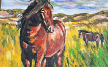 Load image into Gallery viewer, Original Oil Painting, Horse, 24x24 inch, 2009215
