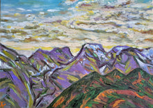 Load image into Gallery viewer, Original Oil Painting, Westcoast Rocky Mountain, 70x50cm, 2009217
