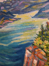 Load image into Gallery viewer, Original Oil painting, Cypress Mountain at West Vancouver, 24.5x31.5 inch, 20210111
