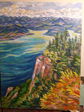 Load image into Gallery viewer, Original Oil painting, Cypress Mountain at West Vancouver, 24.5x31.5 inch, 20210111
