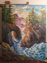 Load image into Gallery viewer, Original Oil painting, Westcoast Landscape - Sunrise , 24x30 &quot; , 2021111
