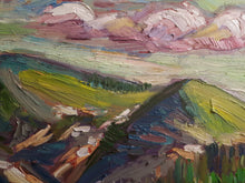 Load image into Gallery viewer, Original Oil painting, Canada Rocky Mountain, 24.5x31.5&quot;, 20210111
