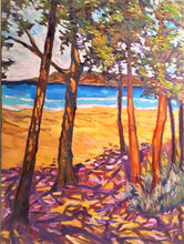 Load image into Gallery viewer, Original Oil Painting, Path to Beach, 210129, 31.5x24.5x1.5inch
