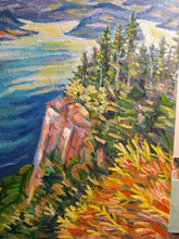 Load image into Gallery viewer, Original Oil painting, Cypress Mountain at West Vancouver, 24.5x31.5 inch, 20210111
