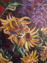 Load image into Gallery viewer, Original Oil painting, Still life - Sunflower in Vase ,31x24&quot;, 210204
