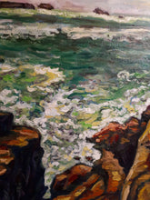 Load image into Gallery viewer, Original Oil Painting, Edge of West Coast, 24.5x31.5 inch, 210210
