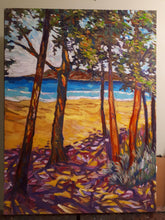 Load image into Gallery viewer, Original Oil Painting, Path to Beach, 210129, 31.5x24.5x1.5inch
