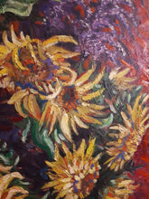 Load image into Gallery viewer, Original Oil painting, Still life - Sunflower in Vase ,31x24&quot;, 210204
