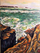 Load image into Gallery viewer, Original Oil Painting, Edge of West Coast, 24.5x31.5 inch, 210210
